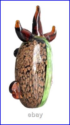 Sculpture verre BACCARAT CIRCA 1980 TRIBUTE PICASS0 époque de Mc Connico