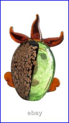 Sculpture verre BACCARAT CIRCA 1980 TRIBUTE PICASS0 époque de Mc Connico