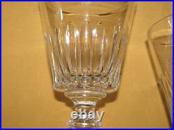 Série de 6 verres à eau anciens en cristal Baccarat Saint-Louis XIXème Série de 6 verres à eau anciens en cristal Baccarat Saint-Louis XIXème