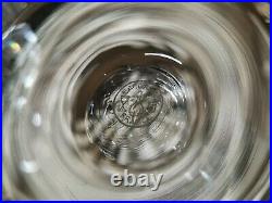 Série de 6 verres à eau en cristal de Baccarat modèle Piccadilly 15cm