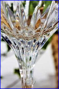 Série de 6 verres à vin de Bordeaux n°4 en cristal de Baccarat modèle Massena