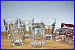 Série de 6 verres à whisky en cristal de Baccarat modèle Harcourt 9 cm