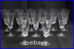 Série de verres en cristal de Baccarat modèle cote d'Azur