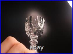Service 6 verres carafe cristal Baccarat forme 6185 taile 6295 côtes vénitiennes
