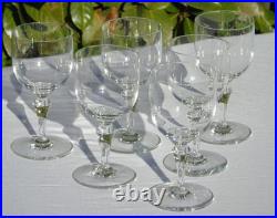 Service 6 verres cristal de Baccarat modèle Normandie H. 15,5 (Prix de 6 verres)