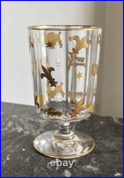 Service Cristal À Côtes Vénitiennes Baccarat 2 Carafes Verre Sucrier Plateau