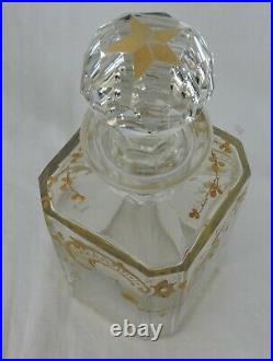 Service De Toilette En Cristal De Baccarat Louis XV Rocaille Gold Incrusted