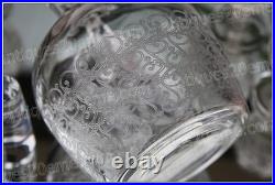 Service à apéritif, porto en cristal de Baccarat modèle Rohan Aperitif set