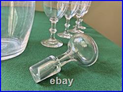 Service à liqueur Etoile en cristal Baccarat Saint Louis