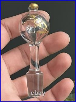 Service à liqueur en cristal Doré Baccarat Art Nouveau