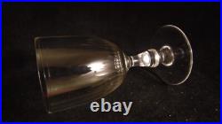 Service de 4 verres a eau en cristal de Baccarat modèle Jeux d'orgues