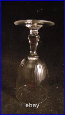 Service de 4 verres a eau en cristal de Baccarat modèle Jeux d'orgues