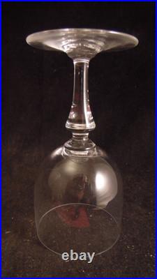 Service de 4 verres a vin rouge en cristal de Baccarat modèle Normandie H14.3