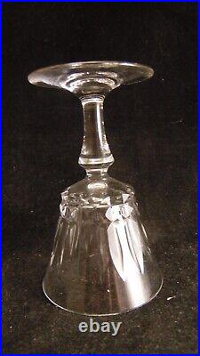 Service de 5 verres à porto en cristal de Baccarat modèle Piccadilly