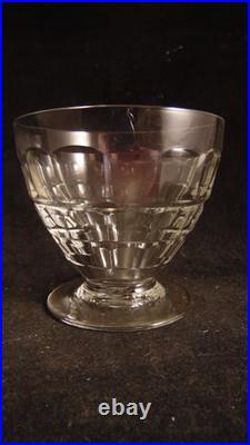 Service de 6 verres a eau en cristal de Baccarat modèle Charmes H8.5 cm