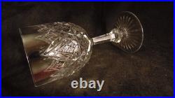Service de 6 verres a eau en cristal de Baccarat modèle Colbert