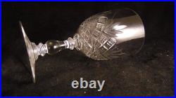 Service de 6 verres a eau en cristal de Baccarat modèle Douai