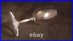 Service de 6 verres a eau en cristal de Baccarat modèle Perfection