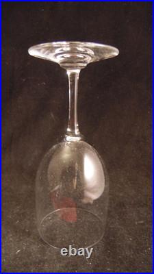 Service de 6 verres a eau en cristal de Baccarat modèle Perfection