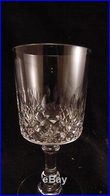 Service de 6 verres à eau en cristal de Baccarat modèle cylindrique taille 5475