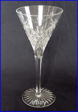 Service de 6 verres à eau en cristal de Baccarat taillé décor 10834 20,7cm