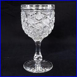 Service de 6 verres à liqueur en cristal de Baccarat, modèle Lorient 9,3cm Service de 6 verres à liqueur en cristal de Baccarat, modèle Lorient 9,3cm