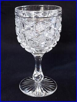 Service de 6 verres à liqueur en cristal de Baccarat, modèle Lorient 9,3cm