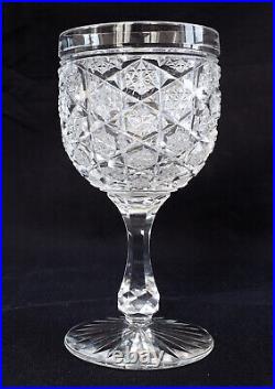 Service de 6 verres à liqueur en cristal de Baccarat, modèle Lorient 9,3cm