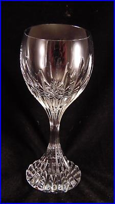 Service de 6 verres a vin rouge en cristal de Baccarat modèle Massena 17.6 cm