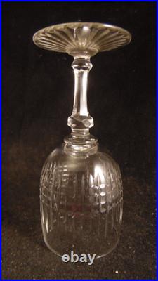 Service de 8 verres vin blanc cristal de Baccarat modèle Dombasle (Nancy luxe)