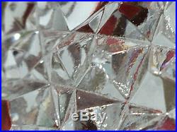 Service de nuit verre d'eau carafe en cristal de BACCARAT Diamants Pierreries