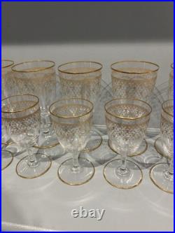 Service de verres en cristal Baccarat