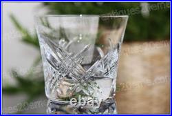 Set 2 verres à whisky en cristal de Baccarat modèle Stella Whiskey glasses