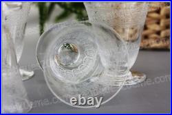 Set 4 verres à apéritif en cristal de Baccarat modèle Ségur Aperitif glasses
