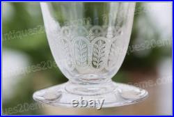 Set 4 verres à apéritif en cristal de Baccarat modèle Ségur Aperitif glasses