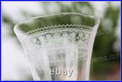 Set 4 verres à apéritif en cristal de Baccarat modèle Ségur Aperitif glasses