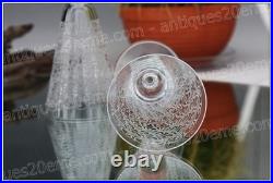 Set 6 flûtes à Champagne en cristal de Baccarat modèle Rohan Champagne flutes