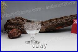 Set 6 verres à vin n°4 en cristal de Baccarat modèle Camilla Wine glasses (A)