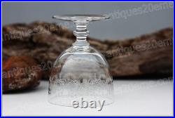 Set 6 verres à vin n°4 en cristal de Baccarat modèle Camilla Wine glasses (A)