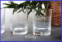 Set 6 verres à whisky en cristal de Baccarat modèle Renaissance Whisky glasses