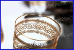 Set de 2 verres à eau en cristal de Baccarat modèle Athénienne Wine glasses