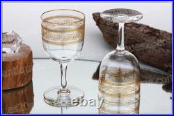 Set de 2 verres à eau en cristal de Baccarat modèle Athénienne Wine glasses