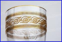 Set de 2 verres à eau en cristal de Baccarat modèle Athénienne Wine glasses