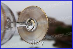 Set de 2 verres à eau en cristal de Baccarat modèle Athénienne Wine glasses