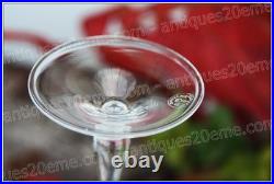 Set de 2 verres à eau en cristal de Baccarat modèle Calice Water glasses