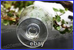 Set de 3 verres à vin en cristal de Baccarat modèle Marillon Wine glasses