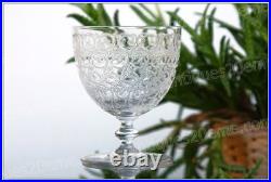 Set de 4 verres à eau en cristal de Baccarat modèle Rohan Water glasses