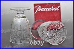Set de 4 verres à porto en cristal de Baccarat modèle Riviera Aperitif glasses