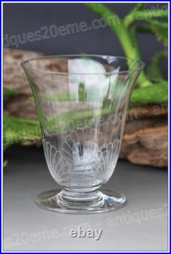Set de 4 verres à vin n°3 en cristal de Baccarat pour Christofle Wine glasses