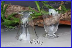Set de 4 verres à vin n°3 en cristal de Baccarat pour Christofle Wine glasses